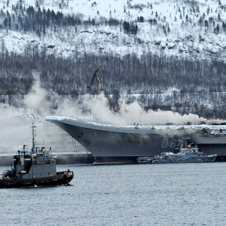 Пожар на крейсере «Адмирал Кузнецов»