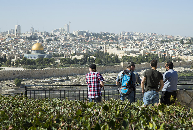 Вид на Иерусалим с Елеонской (Масличной) горы
