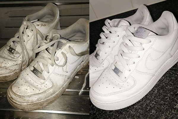 Как почистить белые кроссовки, чтобы они выглядели как новенькие