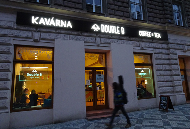Кофейня «Даблби» в Праге