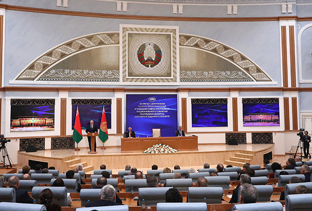 Выступление Александра Лукашенко перед новым парламентом 