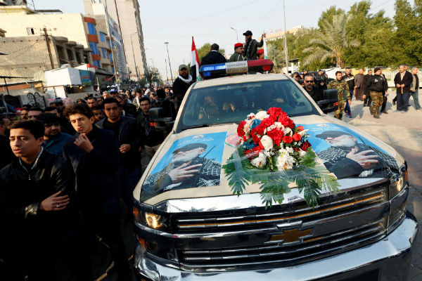 Похороны иранского генерала Касема Сулеймани