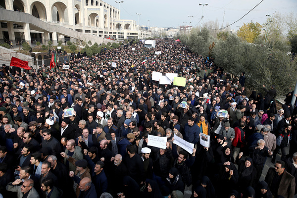 Протесты против убийства Сулеймани 