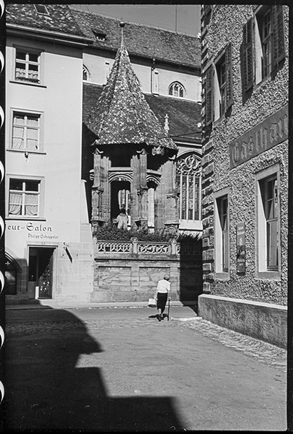 Улица немецкого города, 1942 год.