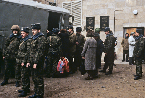 Баку, январь 1990 года