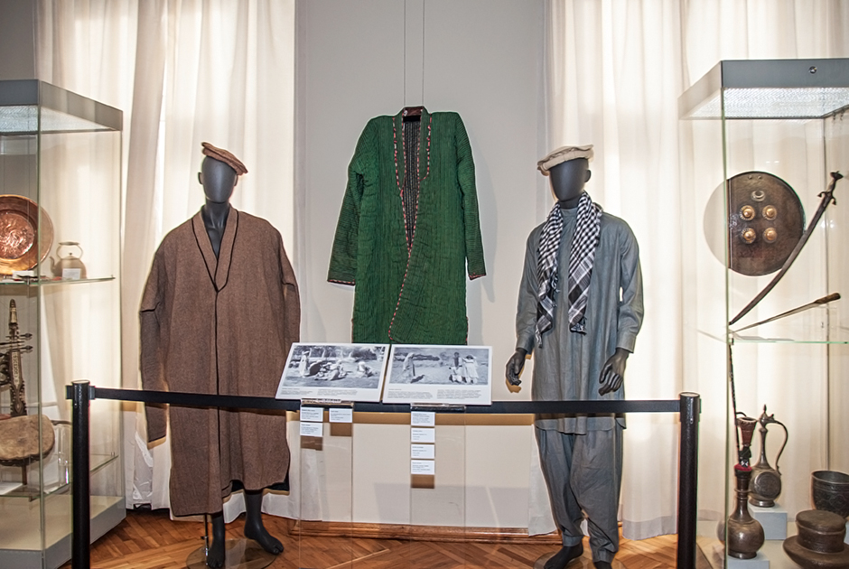 Экспонаты выставки «Горные народы Афганистана» в Музее Востока
