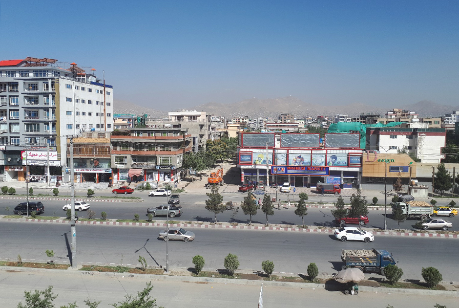 Район Таймани в Кабуле — в районе «40-метровой дороги». Кабул, 06.07.2019