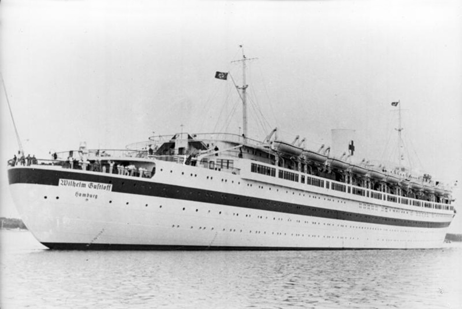 1939 год. «Вильгельм Густлофф» в окраске госпитального судна