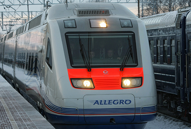 Поезд «Аллегро» Санкт-Петербург — Хельсинки 