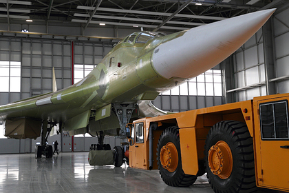 Модернизованный бомбардировщик Ту-160М впервые поднялся в небо