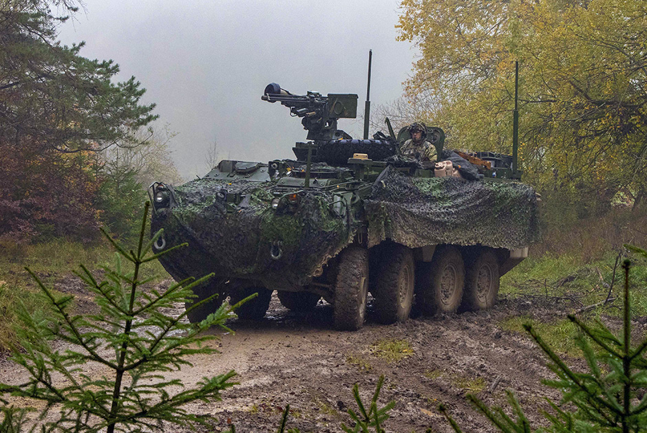 Боевая бронемашина Stryker