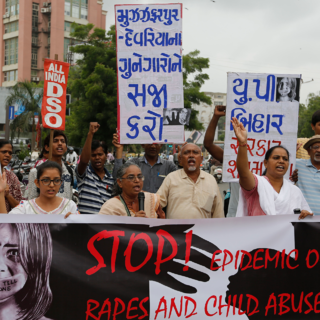 Протесты против изнасилований в Индии