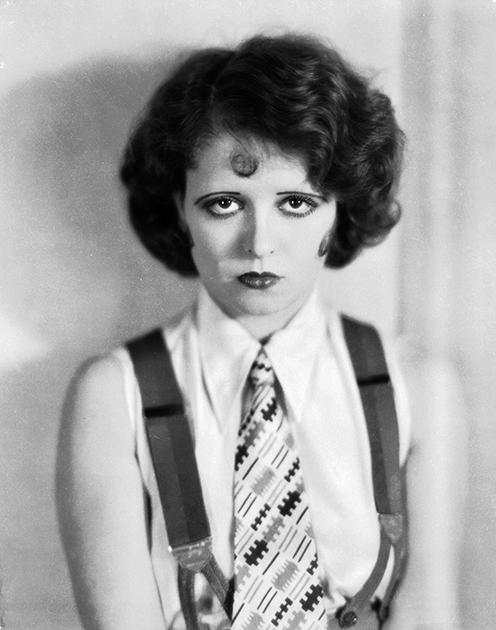 Клара Боу, голливудская актриса. 1927 год