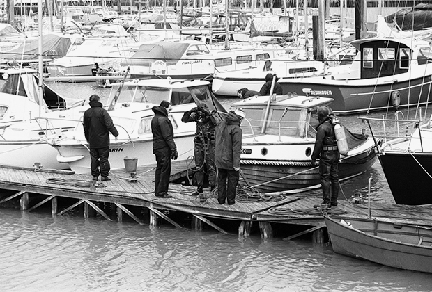 Поиски Джона Бингэма на берегу Ла-Манша. 27 ноября 1974 года