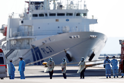 В России раскритиковали шаги Японии в отношении зараженного круизного лайнера