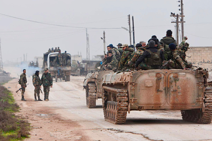 За главное шоссе Сирии развернулись ожесточенные бои