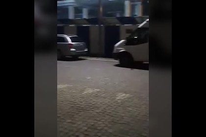 Опубликовано видео с места расстрела россиянином семьи