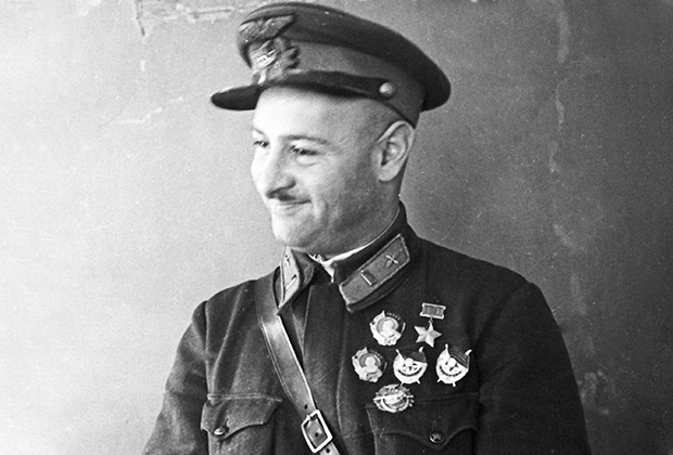 Герой Советского Союза, летчик-штурмовик Нельсон Степанян
