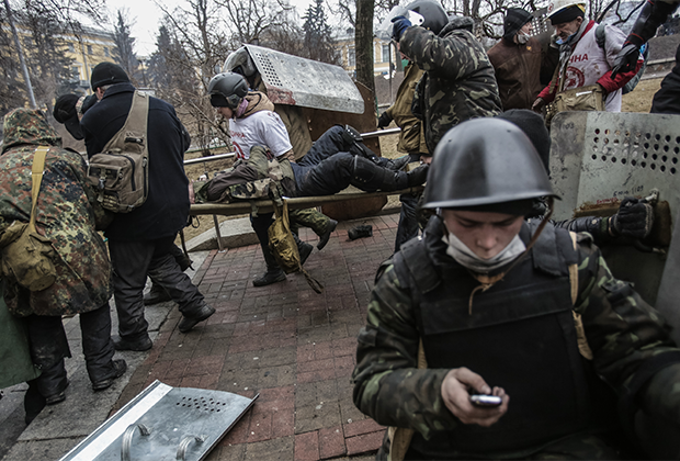 Оппозиция. 20 февраля 2014 года, Майдан, Киев