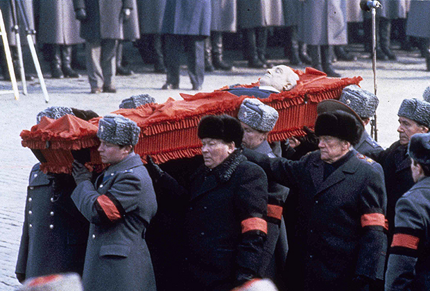 Москва, 1984 год. Похороны Юрия Андропова