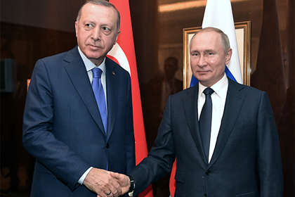 Началась встреча Путина и Эрдогана в Кремле