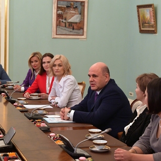 Михаил Мишустин на встрече с предпринимателями 