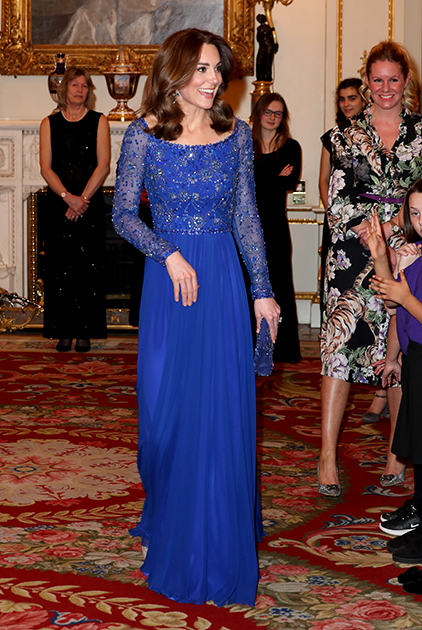 Place2Be 25th Anniversary Gala Dinner, Buckingham Palace, London, UK - 09 Mar 2020
Catherine Duchess of Cambridge smiles as she hosts a Gala Dinner in celebration of the 25th anniversary of Place2Be at Buckingham Palace.
9 Mar 2020