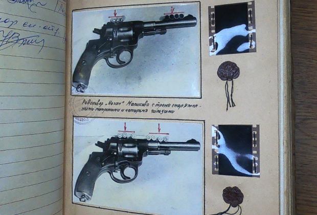 Револьвер инкассатора Анатолия Маликова, из которого он стрелял по «фантомасам»