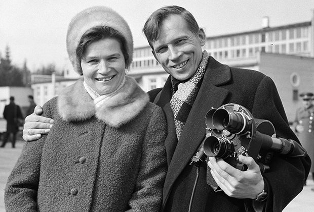 Терешкова с братом Владимиром, 1971 год