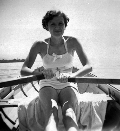 Ева Браун в Штайнебахе, 1937 год