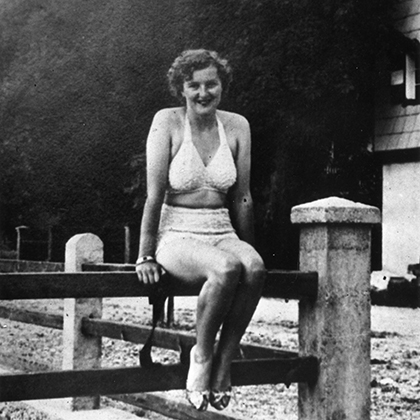 Ева Браун в 1940 году
