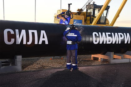 «Газпром» остановил «Силу Сибири»