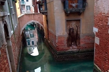 Вода в Венеции очистилась из-за коронавируса