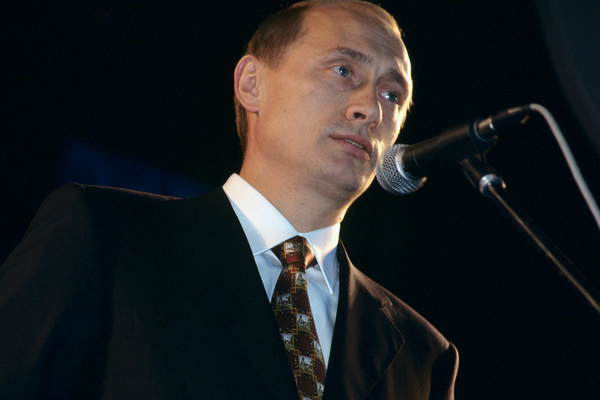 Владимир Путин в 1999 г.