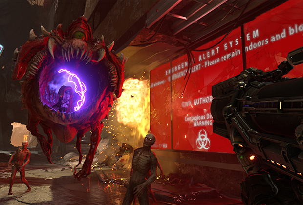 Игрушка дьявола Огромные демоны, океаны крови и бесконечное насилие: Doom  Eternal: Игры: Наука и техника: Lenta.ru