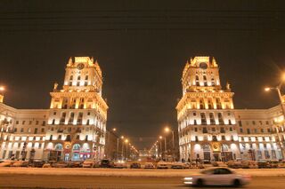 Привокзальная площадь в Минске