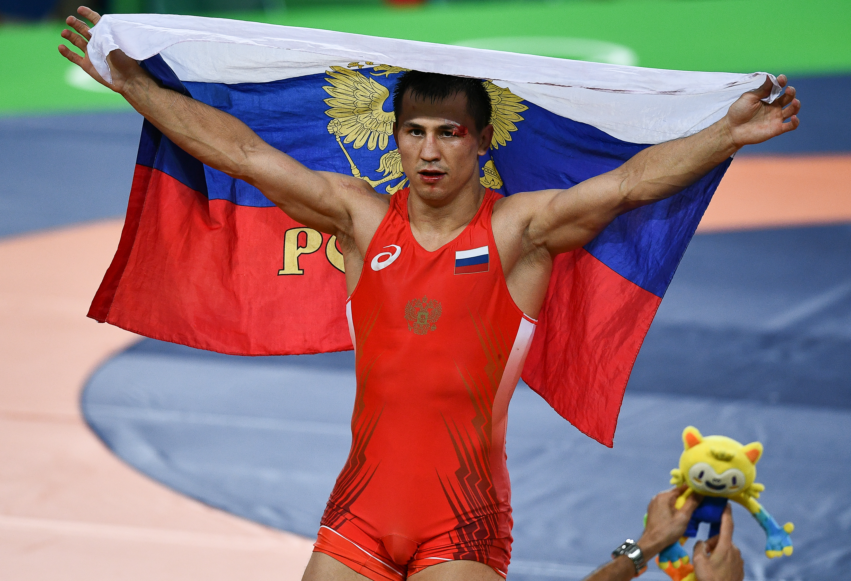 Русский двукратный чемпион Олимпийских игр по борьбе