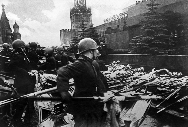 Парад Победы на Красной площади в Москве 24 июня 1945 года