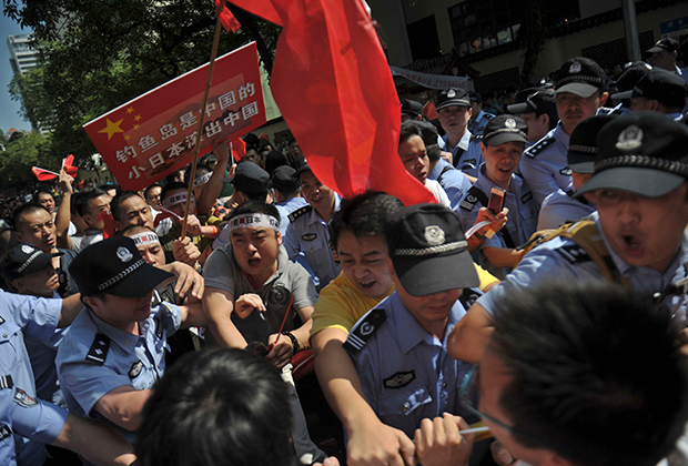 Антияпонские протесты в Гуанчжоу, 2012 год