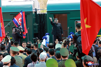 Возможно принадлежащий Ким Чен Ыну поезд обнаружили у курорта в Северной Корее