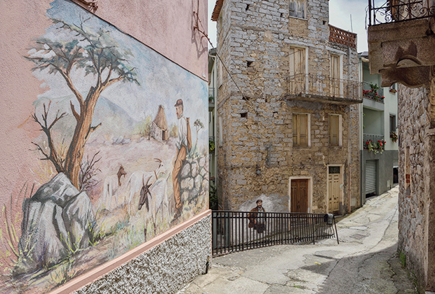 Улицы в провинции Нуоро на Сардинии