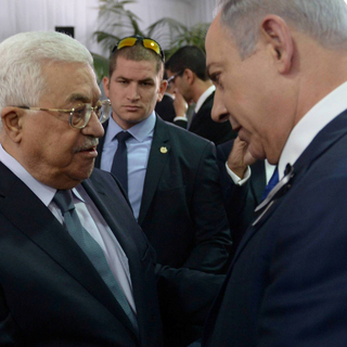Махмуд Аббас и Биньямин Нетаньяху