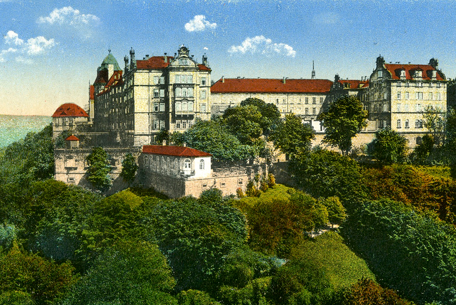 Замок Зонненштайн в Саксонии