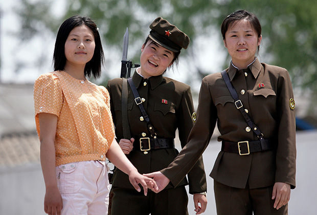 Девушки Северной Кореи Фото
