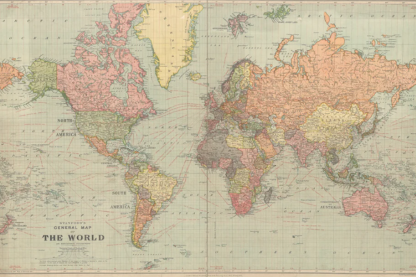 В сети нашли карту мира 1922 года и удивились многим несуществующимгосударствам: Интернет: Интернет и СМИ: Lenta.ru