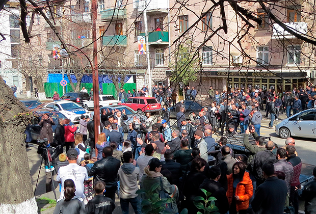 Митинг в Степанакерте
