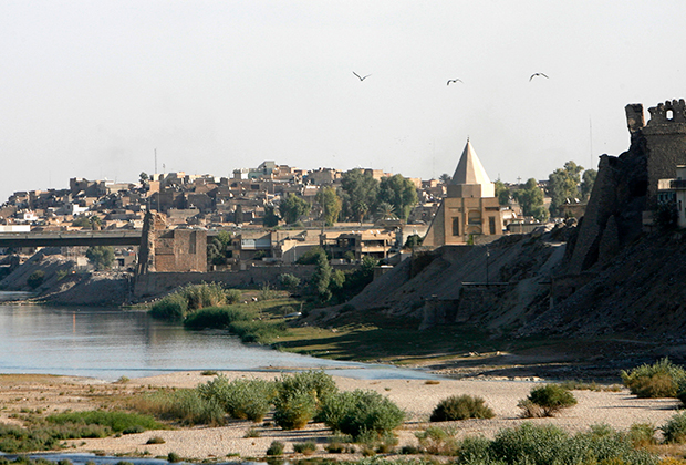 Вид на Мосул в октябре 2008 года