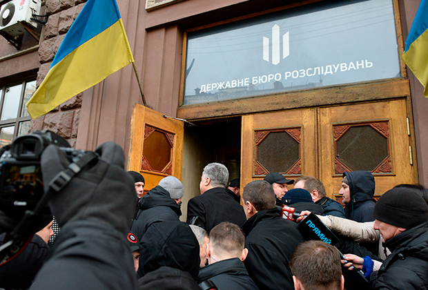 Экс-президент Украины Петр Порошенко прибыл на допрос в Государственное бюро расследований (ГБР) в Киеве