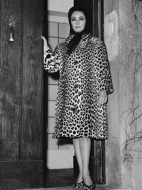 Элизабет Тейлор в платке, 1962 год