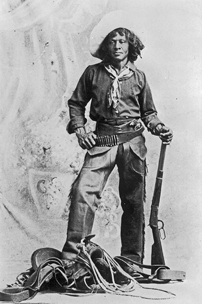 Темнокожий ковбой Нат Лав, ок. 1885 года